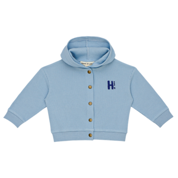 House of Jamie House of Jamie | Hoodie vestje milky blue