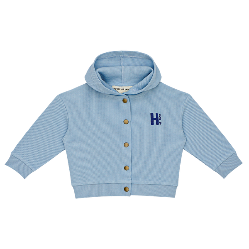 House of Jamie House of Jamie | Hoodie vestje milky blue