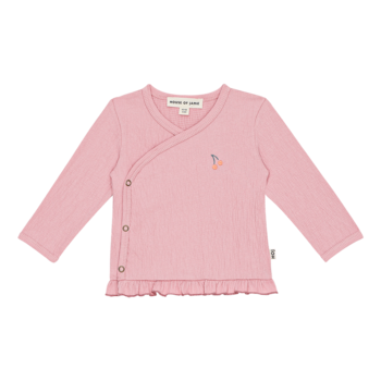 House of Jamie House of Jamie | Overslag top vintage pink