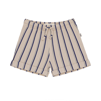 House of Jamie House of Jamie | Short waffle blue stripes