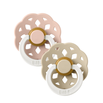 Bibs Bibs | Speen round set2 GLOW boheme blush vanilla