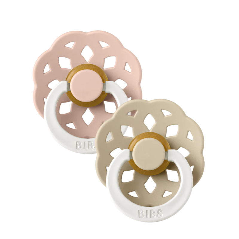 Bibs Bibs | Speen round set2 GLOW boheme blush vanilla