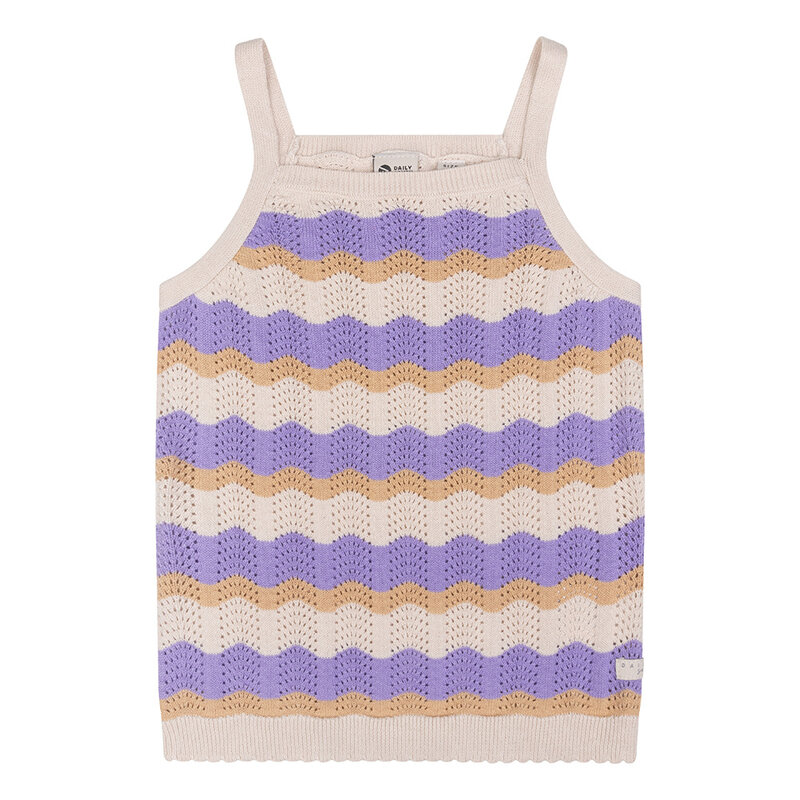 Daily7 Daily7 | Top knitted singlet dahlia purple