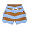 Daily Brat Daily Brat | Short Striped towel blue