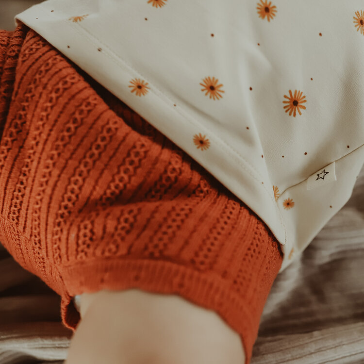 Your Wishes Your Wishes | Short Motif knit Pascal abricot brandy