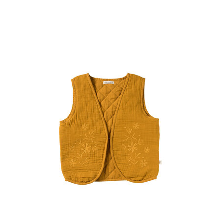 Your Wishes Your Wishes | Gilet Muslin Poppy saffron