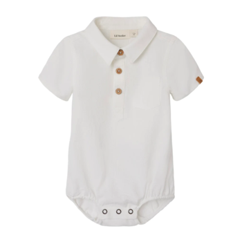 Lil Atelier Lil Atelier | Romper blouse hadam coconut milk