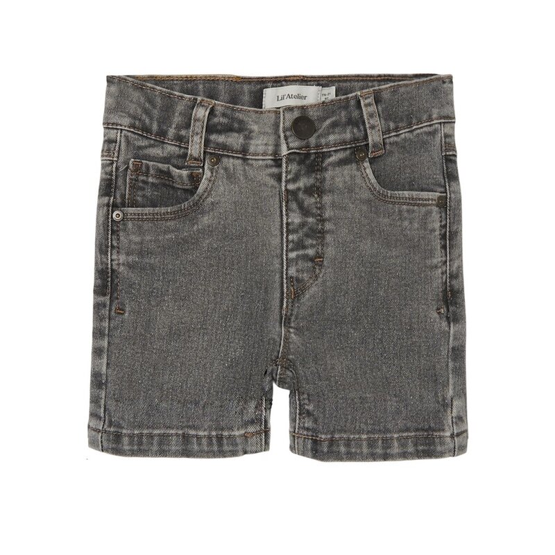 Lil Atelier Lil Atelier | Short ryan light grey denim