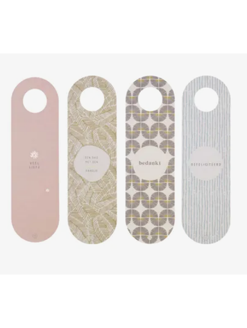 Zusss Zusss | 4 flessenhangers multicolor