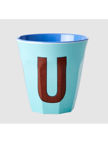 Rice Rice | Mok melamine zacht blauw U