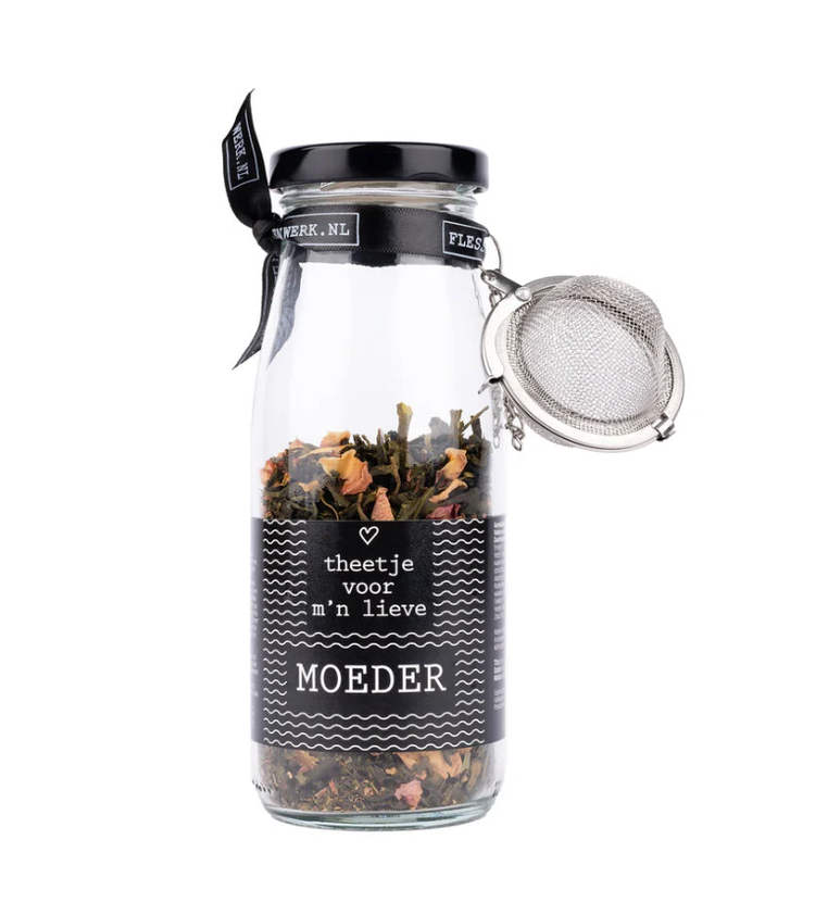 Flessenwerk Flessenwerk | Theetje voor m'n lieve moeder