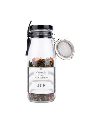 Flessenwerk Flessenwerk | Theetje voor m'n lieve juf