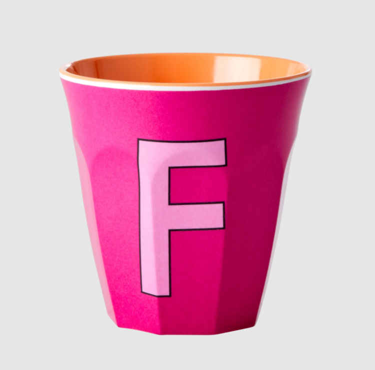 Rice Rice | Mok melamine donker roze F