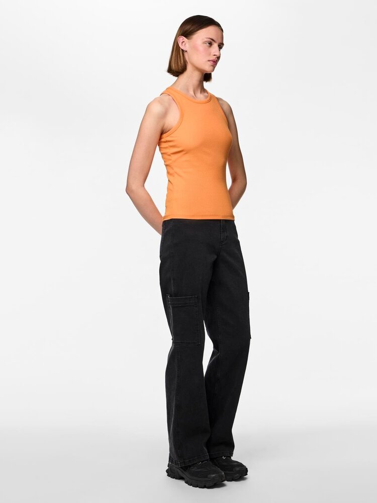 Pieces Pieces | Tank top Ruka oranje