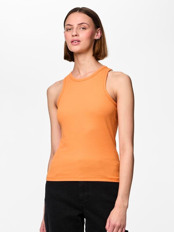 Pieces Pieces | Tank top Ruka oranje