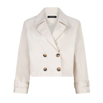 Ydence Ydence | Coat olive off-white