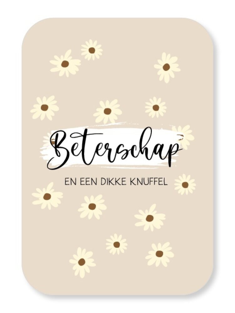 Jots Jots | Wenskaart beterschap