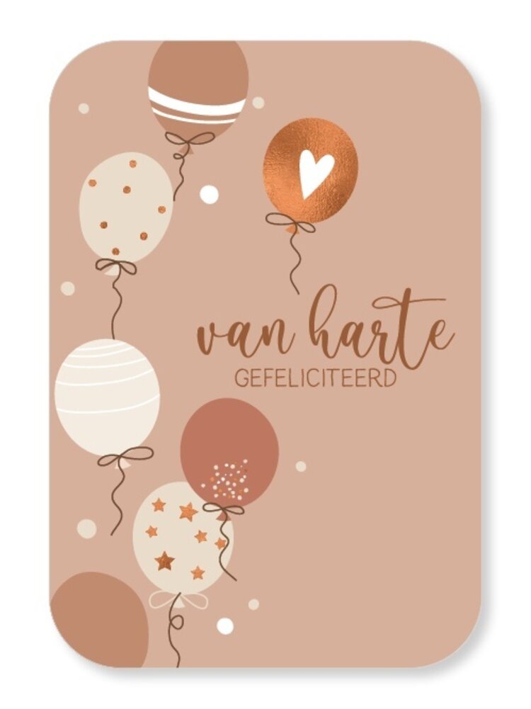 Jots Jots | Wenskaart van harte gefeliciteerd