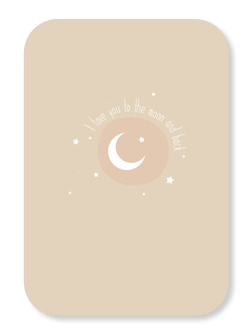 Jots Jots | Wenskaart to the moon