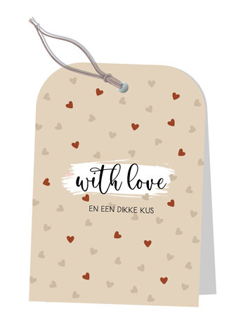 Jots Jots | Labelkaart with love