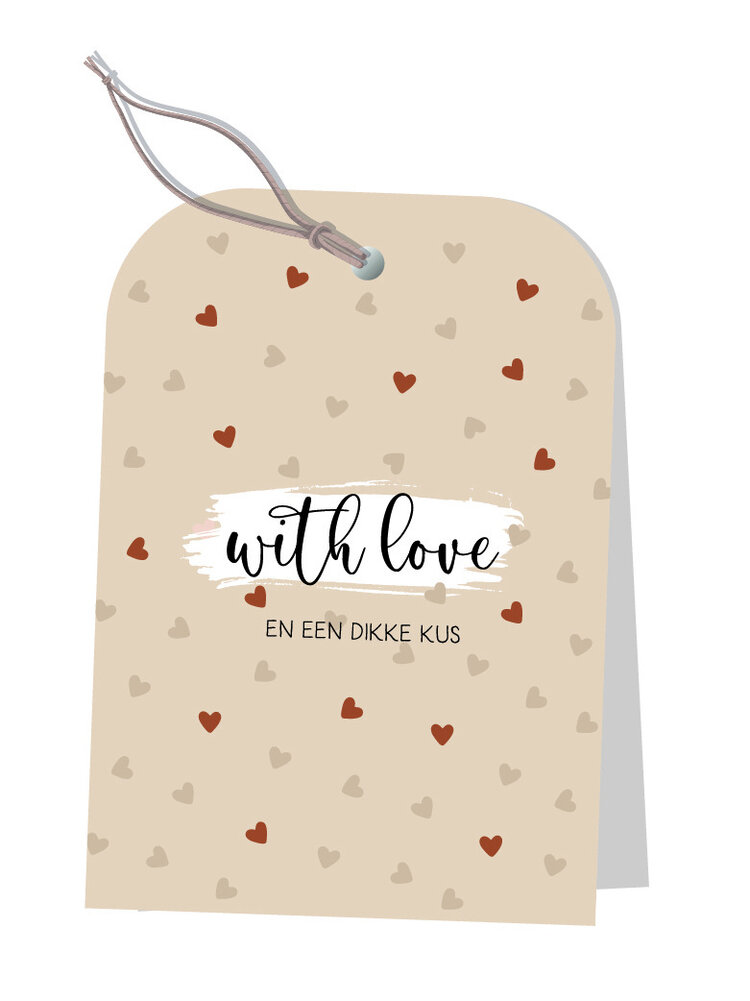 Jots Jots | Labelkaart with love