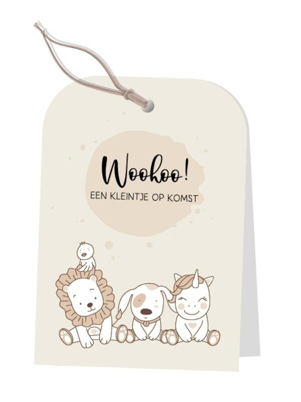 Jots Jots | Labelkaart kleintje op komst