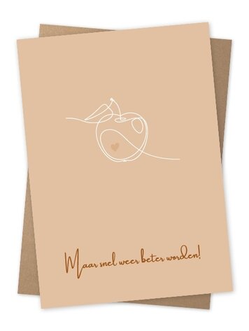 Jots Jots | Wenskaart maar weer snel beter