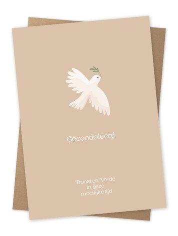 Jots Jots | Wenskaart troost en vrede