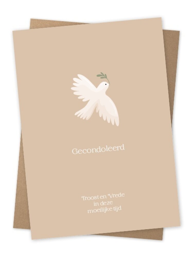 Jots Jots | Wenskaart troost en vrede