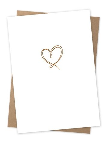 Jots Jots | Wenskaart hartje