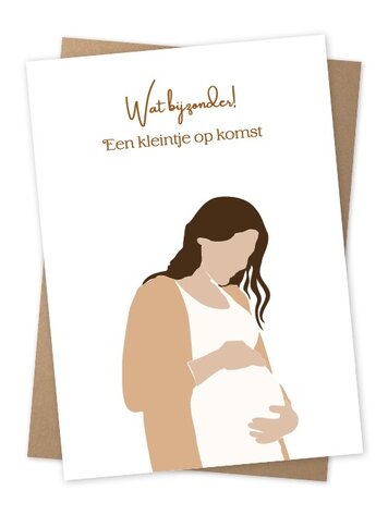 Jots Jots | Wenskaart kleintje op komst