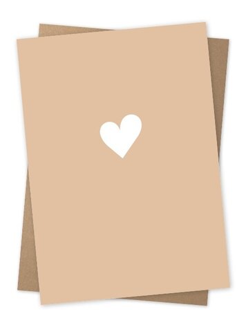 Jots Jots |  Wenskaart hartje