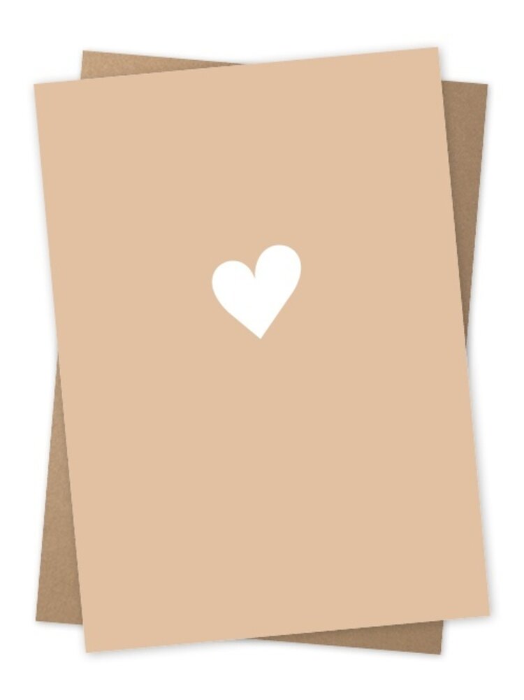 Jots Jots |  Wenskaart hartje