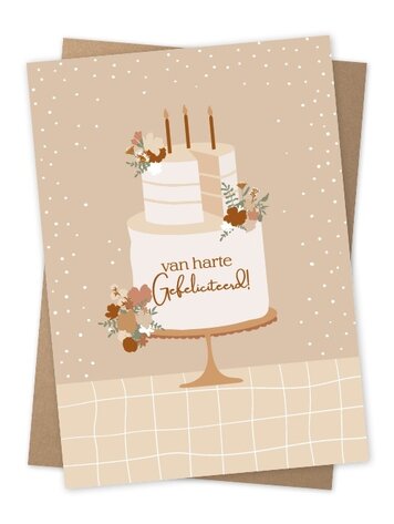 Jots Jots | Wenskaart van harte gefeliciteerd