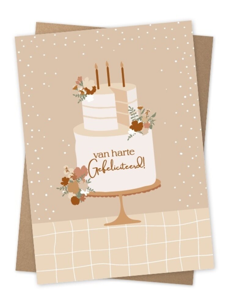 Jots Jots | Wenskaart van harte gefeliciteerd