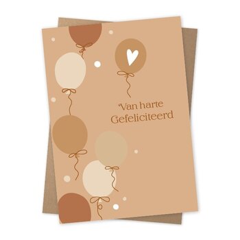 Jots Jots | Wenskaart van harte gefeliciteerd