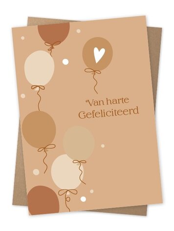 Jots Jots | Wenskaart van harte gefeliciteerd