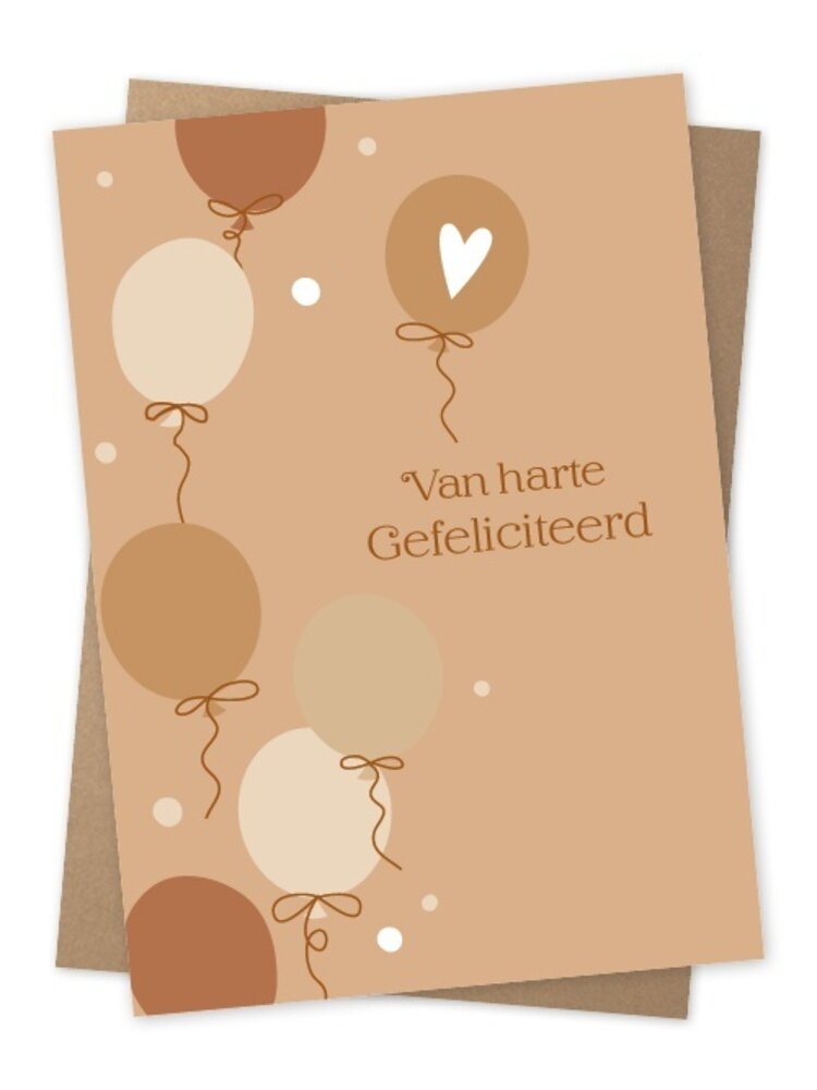 Jots Jots | Wenskaart van harte gefeliciteerd