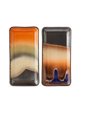 HK Living HK Living | 70's servies small trays twenty four hours set2