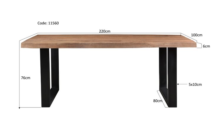 Brix Brix Sturdy Tree Top U 220 cm