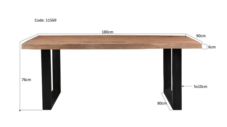 Brix Brix Sturdy Tree Top U 180 cm