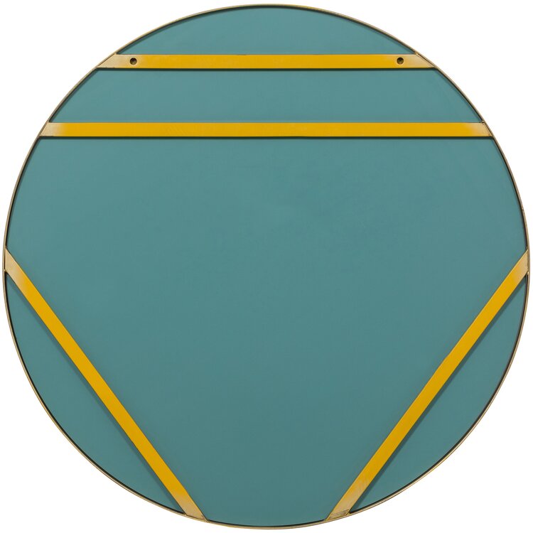 WOOOD. Woood | Doutzen spiegel goud Ø115CM