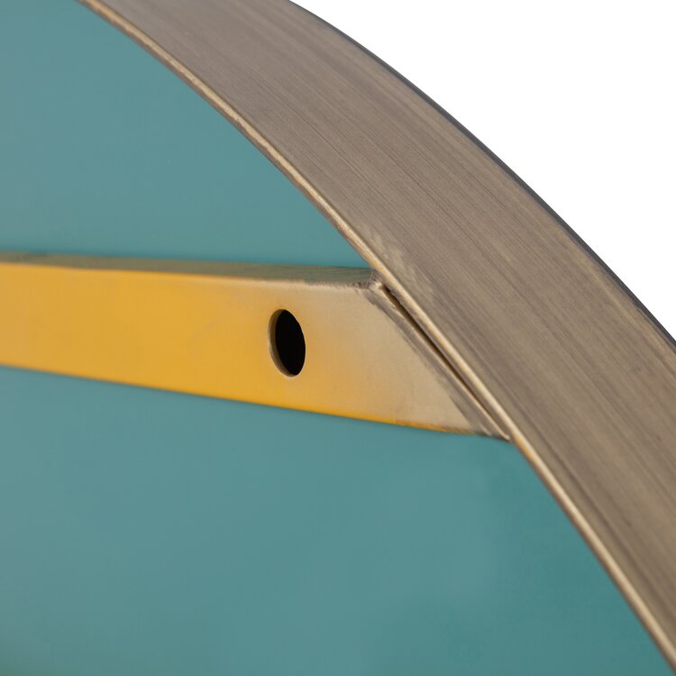 WOOOD. Woood | Doutzen spiegel goud Ø115CM