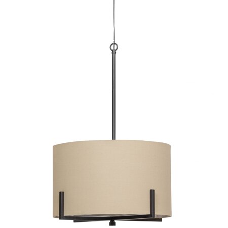 Woood Woood | Holly hanglamp zwart/naturel