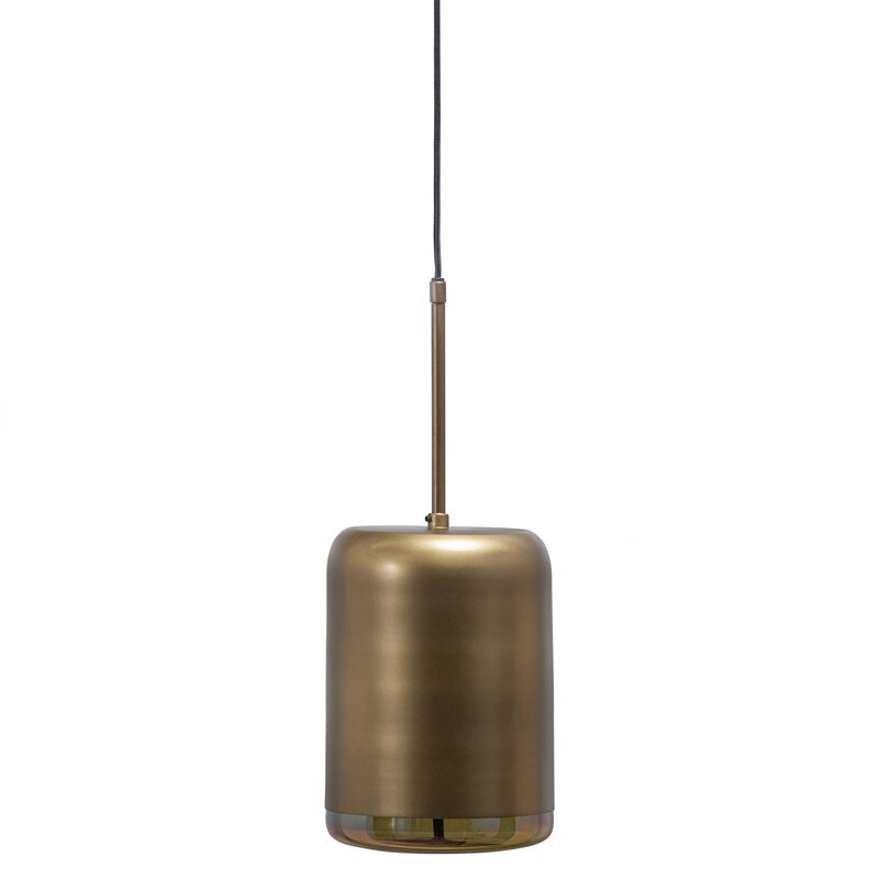 Woood Woood | Safa hanglamp verticaal brass