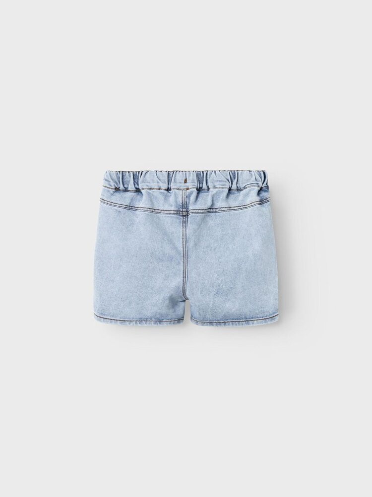 Lil Atelier Lil Atelier | Short ben light blue denim
