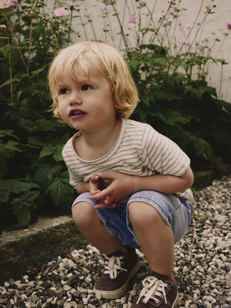 Lil Atelier Lil Atelier | Short ben light blue denim