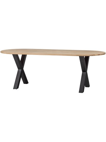 WOOOD. Woood | Tablo tafel eiken ovaal 220 cm met Alkmaar poot