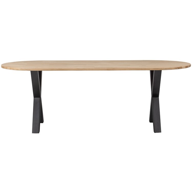 WOOOD. Woood | Tablo tafel eiken ovaal 220 cm met Alkmaar poot