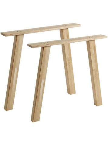 WOOOD. Woood | Tablo A-poot eiken (set van 2)